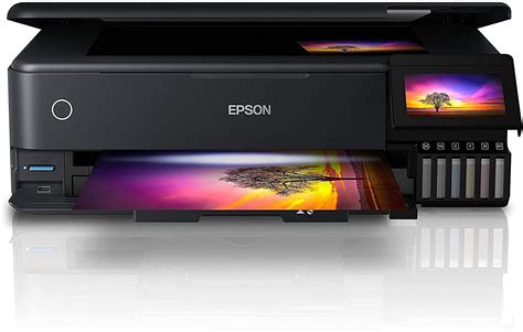 Epson EcoTank ET-8550 A3 Print/Scan/Copy Wi-Fi Photo Printer, Black ...