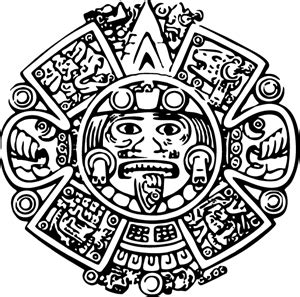 azteca calendario Logo Vector (.EPS) Free Download