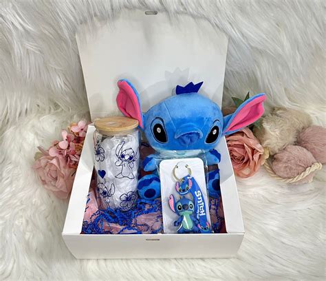 Stitch, Gift Box, Stitch Gift Box, Caja De Regalo De Stitch, Birthday Gift Box, Tumbler ...