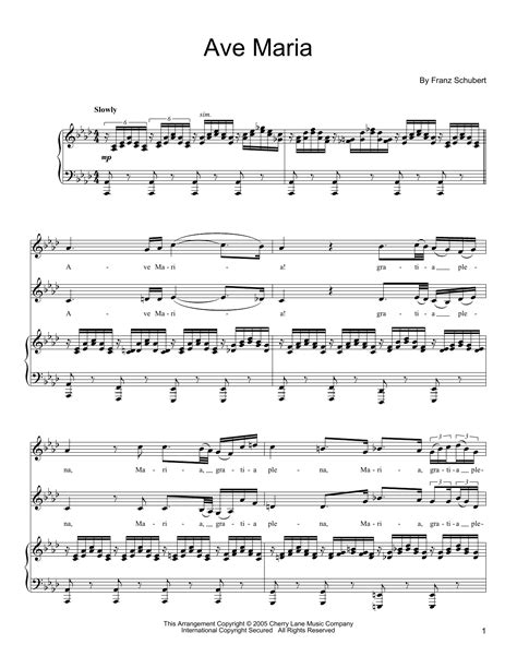 Ave Maria | Sheet Music Direct