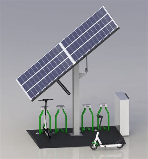 Portable Solar Powered Charging Station for Electrical Scooters – Engineering Design Fair 2022