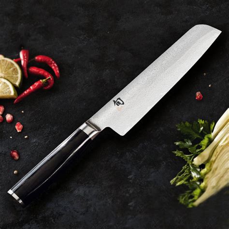 Kai Shun Premier Minamo Santoku Knife / 18cm | Borough Kitchen