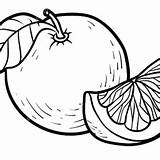 Grapefruit Coloring Pages Printable For Free Download sketch template