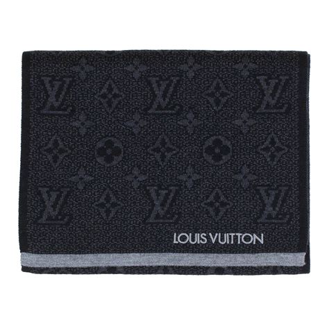 Louis Vuitton My Monogram Eclipse Scarf Black – Crepslocker