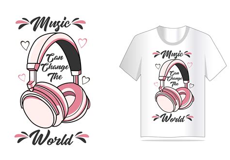 headphone vector for t shirt design 647351 Vector Art at Vecteezy