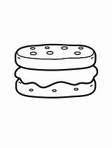 10  Free Ice Cream Sandwich Coloring Pages To Print & Enjoy sketch template