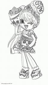 Shopkins coloring Pam Cake  COLORING PAGES PRINTABLECOM sketch template