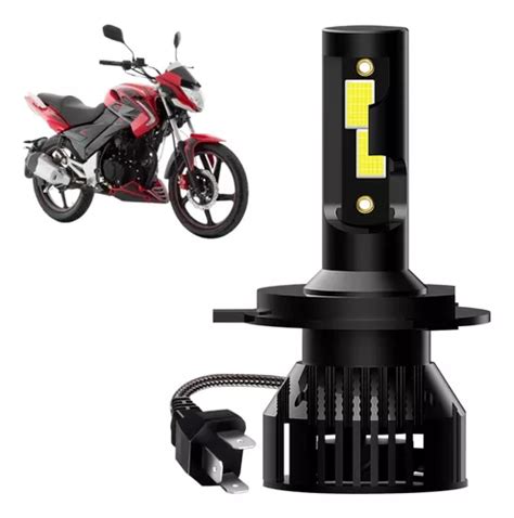 Foco Led H4 Moto Italika Ft250 Ts 11000lm Motocicleta Luces | Meses sin ...