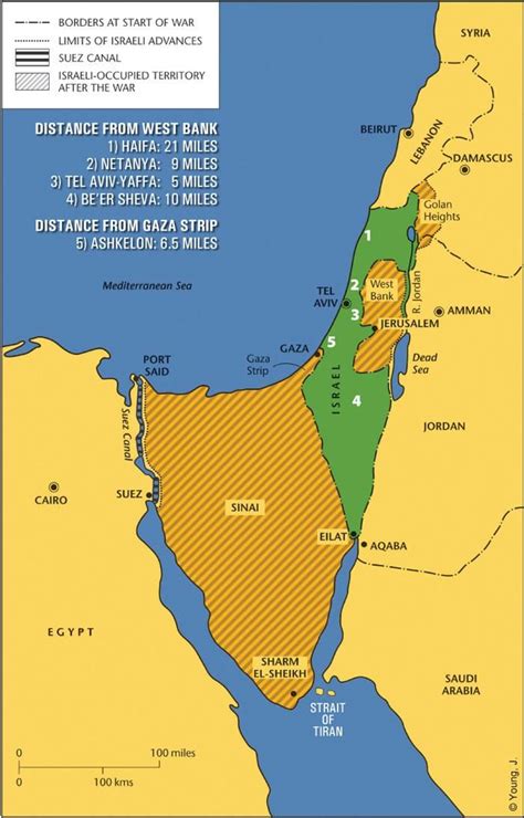 Land Occupied By Israel After the 1967 War | Mapa historico, Mapas del mundo, Geografía