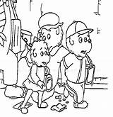 berenstain bears coloring Pages sketch template