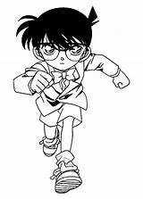 Detective Conan Coloring Pages Printable For Free Download sketch template