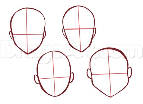 Head Shape Drawing at GetDrawings | Free download