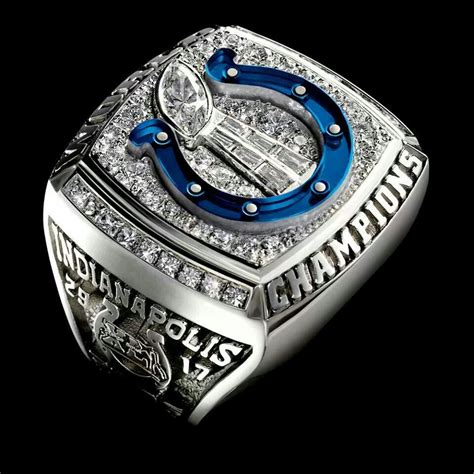 Indianapolis Colts Ring | Super bowl rings, Indianapolis colts logo ...