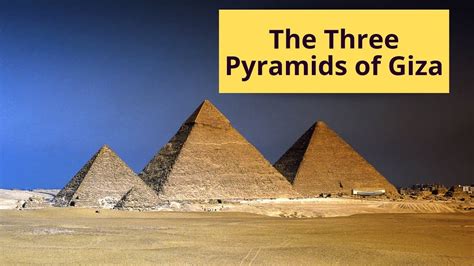 Three Pyramids Of Giza - YouTube