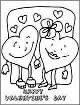Valentines Coloring Printables Pages sketch template