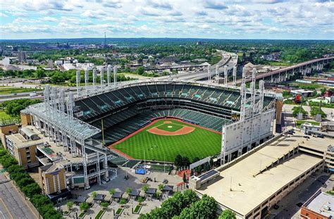 Cleveland Indians Stadium Progressive Field Photograph by Linas Muliolis