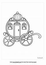 Free Cinderella Carriage Coloring Page  Printables Kidadl sketch template