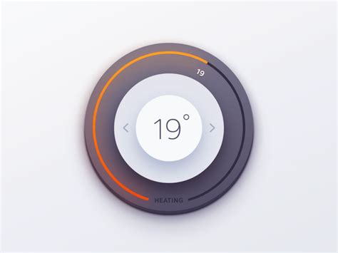 Thermostat Knob UI - Prototypr | Prototyping