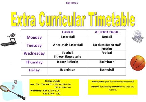 Extra Curricular Activities