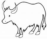 Ox Coloring Pages  Free Printable For Kids sketch template