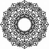 Mandala Pngmart Sketch Coloring Page sketch template