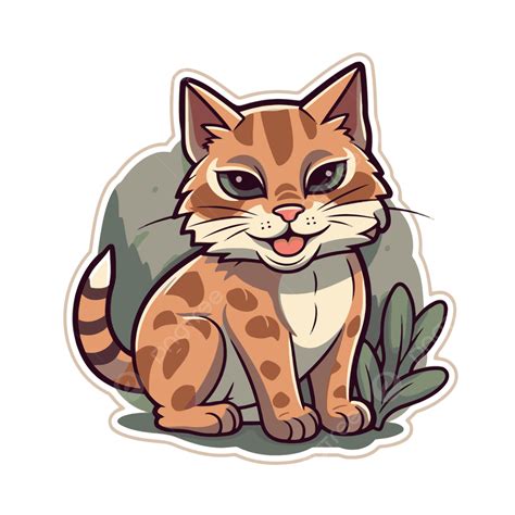 Tabby Cat Sticker PNG, Vector, PSD, and Clipart With Transparent Background for Free Download ...