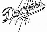 Dodgers Coloring Pages  Tobanga Colors sketch template