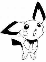 Pichu Coloring Pages At GetColoringscom  Free Printable Colorings sketch template