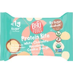 Is BHU White Chocolate Macadamia Cookie Dough Protein Bites Keto? | Sure Keto - The Food ...