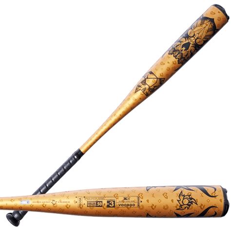 2023 DeMarini Voodoo One Gold BBCOR -3 Baseball Bat for Sale at Bats Plus