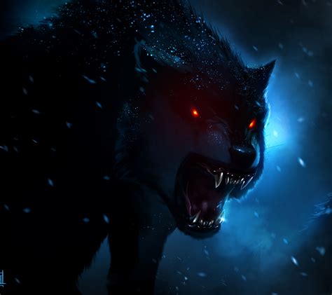 🔥 [30+] Black Wolf Galaxy Wallpapers | WallpaperSafari