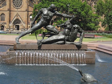 Sydney - City and Suburbs: Hyde Park, Archibald Fountain