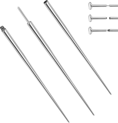 Amazon.com: Piercing Needles, Stainless Steel Piercing Receiver Tube, Body Jewelry Holding ...