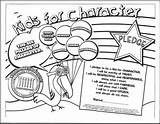 Character Counts – Stone Corral Elementary sketch template