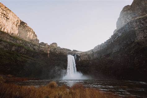 Palouse Falls Frozen