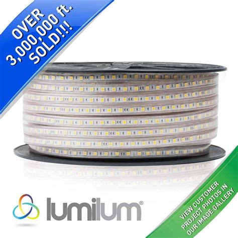 120V LED Strip Lights - Static Colors & Whites | Lumilum