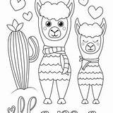 8 Pages Animals Llamas Alpacas Coloring Book Bundle 4 Download  sketch template