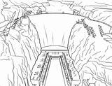 Hoover Dam coloring Page  Free Printable Coloring Pages sketch template