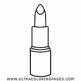Lipstick Coloring Pages  Ultra sketch template