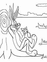 bugs Bunny Christmas Coloring Pages Bugs Bunny Is A Gray Rabbit That  sketch template