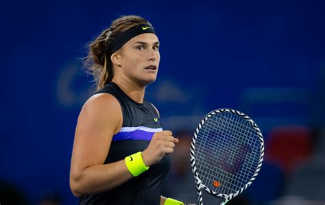 Sabalenka returns to Wuhan SF: 'My game is getting better and better with every day'