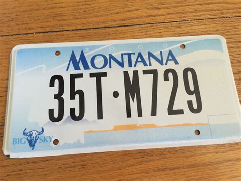 Montana | Novelty sign, License plate, Decor