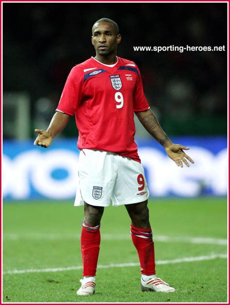 Jermain DEFOE - International football caps for England. - England