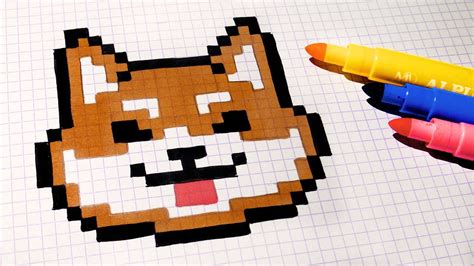 Dessin Pixel Art Animaux Mignon