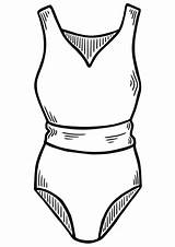 Swimsuit coloring Page  Free Printable Coloring Pages sketch template