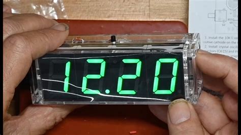 C.K. builds a talking clock kit from fyeTa - YouTube