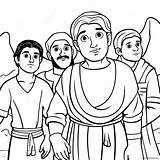 Joseph And His Brothers Coloring Page 50273 39768 sketch template