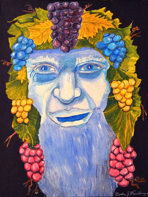 Dionysus Greek God Of Wine Painting by Gordon Wendling