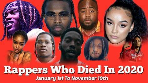 Rappers Who Died In 2020 And How It Happened - YouTube