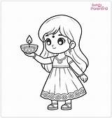 17 Diwali Coloring Pages  Free Printable Sheets And Images For Kids sketch template
